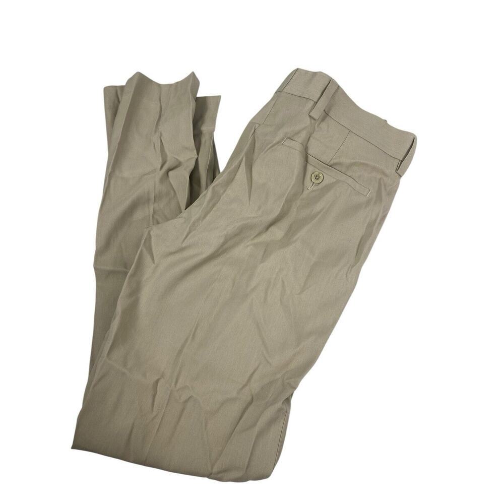 Louis Raphael Pants Size 30x30 Tan Khaki Golf Tech Mens NEW Stretch